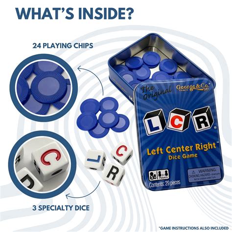 How to Play LCR: Dice Game Rules & Variations to .